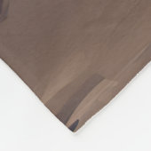 Sandy Paws Beagle Hond op Strand Zonsondergang Fleece Deken (Hoek)