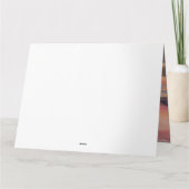 Sandy Paws Beagle Hond op Strand Zonsondergang Kaart (Achterkant)