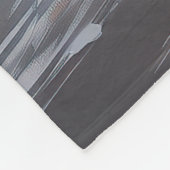 Sandy Paws bloedhond op strand zonsondergang Fleece Deken (Hoek)