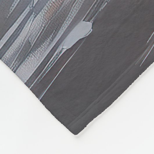 Sandy Paws bloedhond op strand zonsondergang Fleece Deken (Hoek)