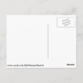 Sandy Point Lighthouse Briefkaart (Achterkant)