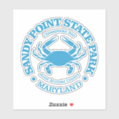 Sandy Point SP (krab) Sticker (Vel)