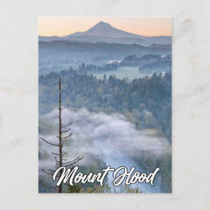 Sandy River en Mount Hood, Oregon, Verenigde State Briefkaart