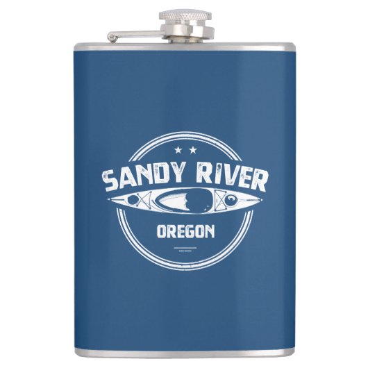 Sandy River Oregon Kayaking Heupfles (Voorkant)
