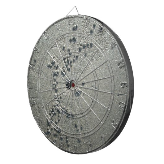 Sandy Sculptures: Strandkrabben-gemaakte zandforma Dartbord (Voorkant Rechts)