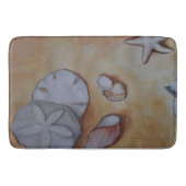 Sandy Seashells Badmat (Voorkant)