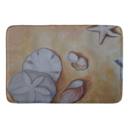 Sandy Seashells Badmat