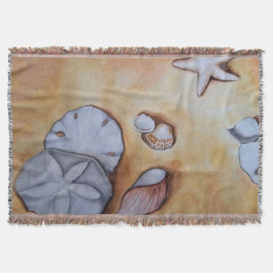 Sandy Seashells Deken