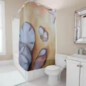 Sandy Seashells Douchegordijn (In situ)