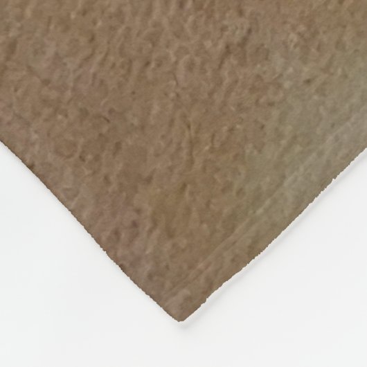 Sandy Seashells Fleece Deken (Hoek)