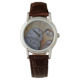 Sandy Seashells Horloge