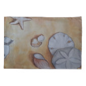 Sandy Seashells Kussensloop (Achterkant-Links)