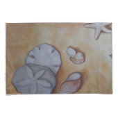 Sandy Seashells Kussensloop (Voorkant-Rechts)