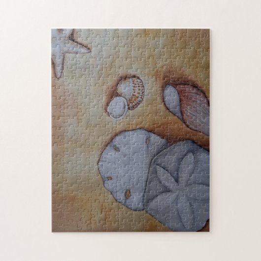 Sandy Seashells Legpuzzel (Verticaal)