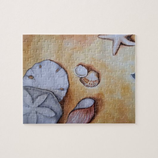 Sandy Seashells Legpuzzel (Horizontaal)