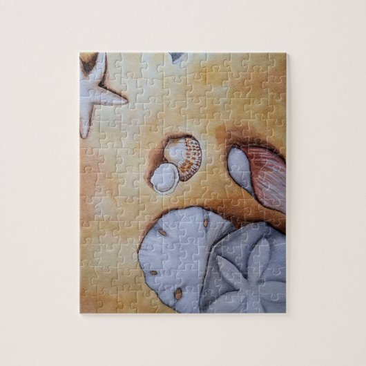 Sandy Seashells Legpuzzel (Verticaal)