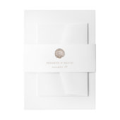 Sandy Seashells Marine Ocean Beach Wedding Uitnodigingen Wikkel (Voorkant Voorbeeld)