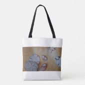 Sandy Seashells Tote Bag (Achterkant)