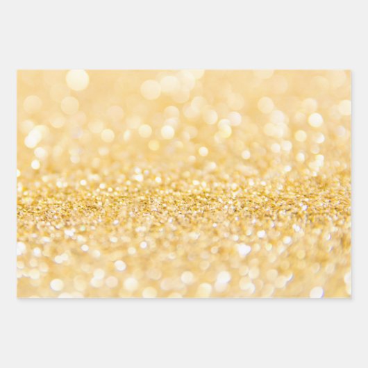 Sandy Shiny Glitter Inpakpapier Vel (Voorkant)