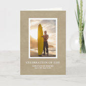 Sandy Shore Photo Memorial Programme Programma (Voorkant)