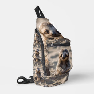 Sandy Shores: Baby Luiaard Bouwt Zandkastelen, Sling Bag