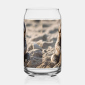 Sandy Shores: Baby Sloth Bouw Zandkastelen, Blikvorm Glas (Rechts)
