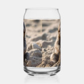 Sandy Shores: Baby Sloth Bouw Zandkastelen, Blikvorm Glas (Links)