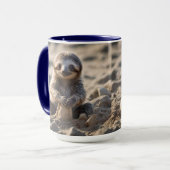 Sandy Shores: Baby Sloth Bouw Zandkastelen, Mok (Voorkant links)