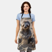 Sandy Shores: Baby Sloth Bouw Zandkastelen, Schort (Gedragen)