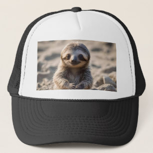 Sandy Shores: Baby Sloth Bouw Zandkastelen, Trucker Pet