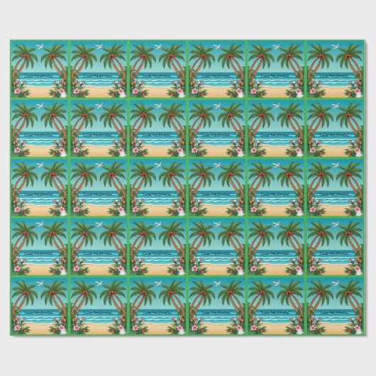 "Sandy Shores ontsnapt" Cadeaupapier (Vlak)