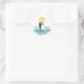 Sandy Shores Romance Sticker (Tas)