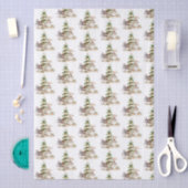 Sandy Snowmen Kerst Verzameling Patroon Tissuepapier (Craft)