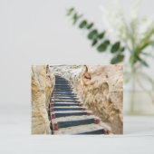 Sandy Stairway Briefkaart (Staand voorkant)