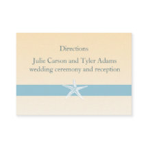 Sandy Starfish Direction-Kaart