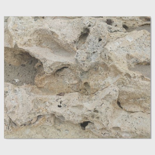 Sandy stone-patroon cadeaupapier (Vlak)