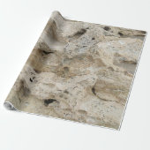 Sandy stone-patroon cadeaupapier (Uitgerold)