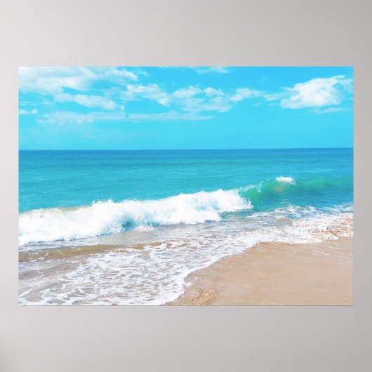 Sandy strand poster (Voorkant)