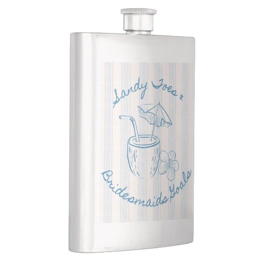 Sandy Toe & Bruidsmeisjes Doelen Kust Afscheid Als Flacon (Rechts)