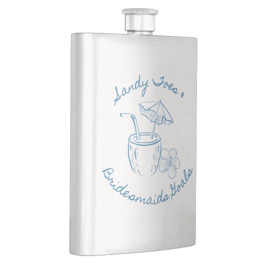 Sandy Toe & Bruidsmeisjes Doelen Kust Bachelorette Flacon (Rechts)