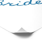 Sandy Toe & Bruidsmeisjes Doelen Kust Bachelorette Perfect Poster (Hoek)