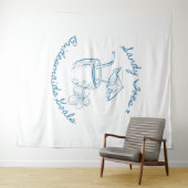 Sandy Toe & Bruidsmeisjes Doelen Kust Bachelorette Wandkleed (In Situ (horizontaal))