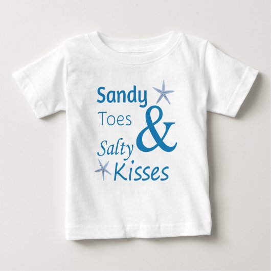 Sandy Toes and Salty Kisses Beach Life Quote (Voorkant)