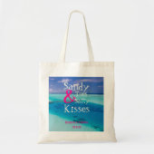 Sandy Toes and Salty Kisses Beach Wedding Tote Bag (Voorkant)