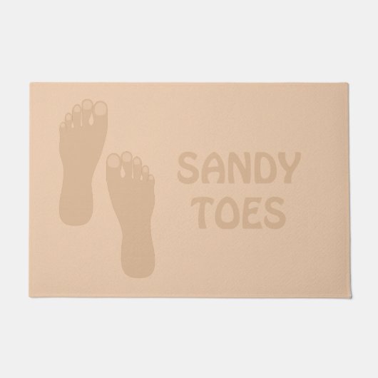 Sandy Toes Beach House Dep Deurmat (Voorkant)