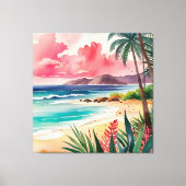 Sandy Toes Canvas Afdruk (Voorkant)
