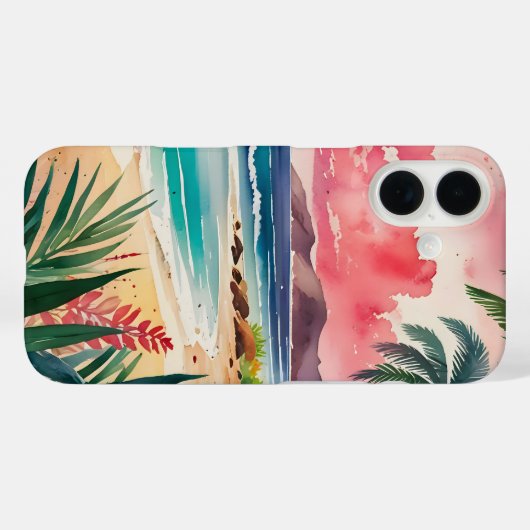 Sandy Toes Case-Mate iPhone Case (Achterkant (horizontaal))