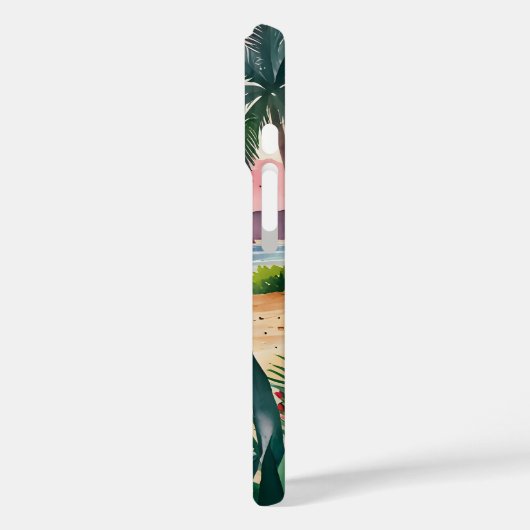 Sandy Toes Case-Mate iPhone Case (Achterkant / Links)