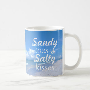 Sandy Toes en Salty Kisses Koffiemok