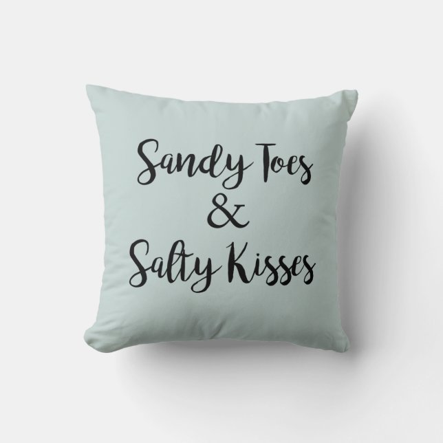 Sandy Toes en Salty Kisses Ocean Sierkussen (Voorkant)